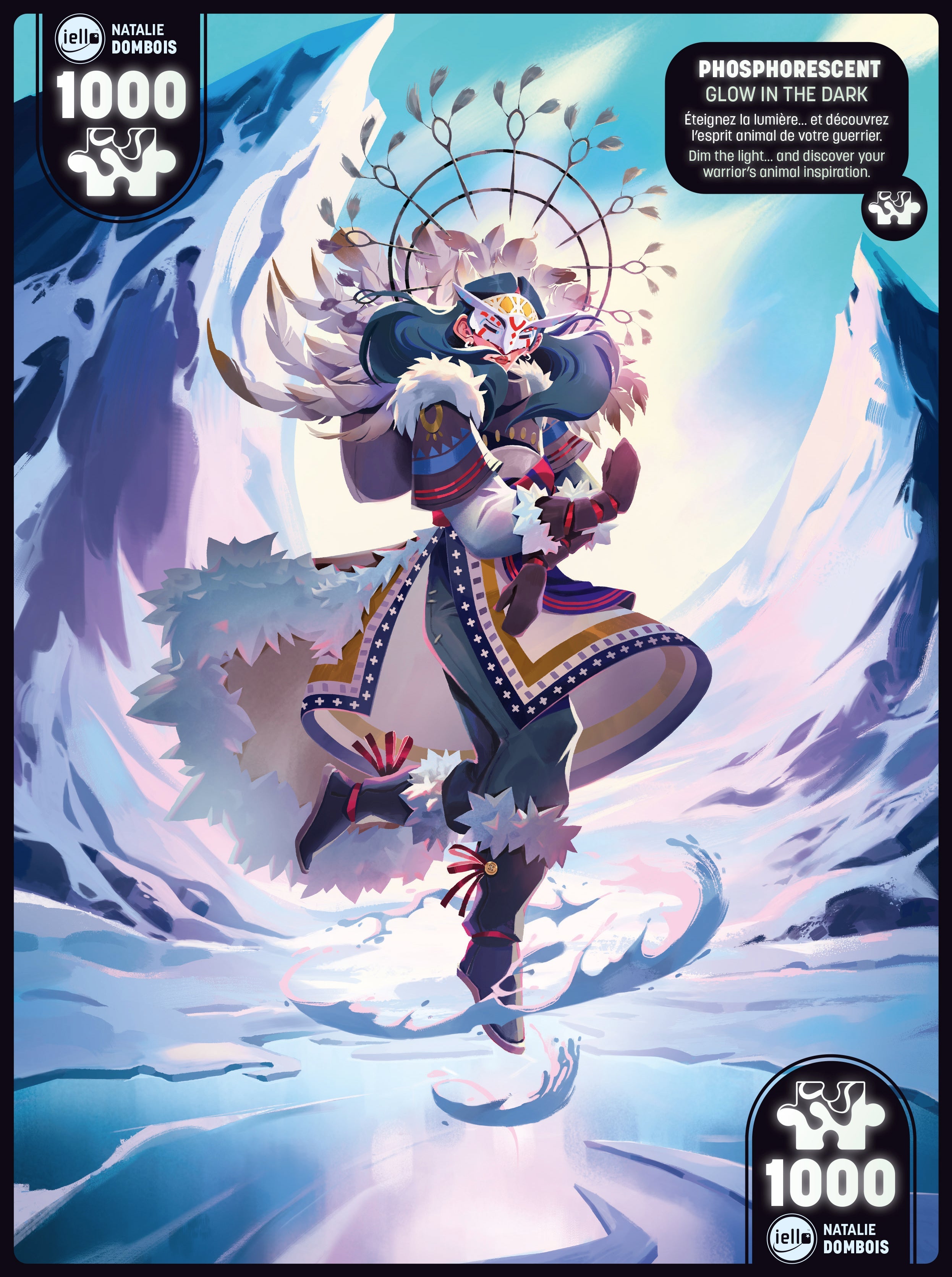 1000 Piece Puzzle - Phospo: Ice Spirit - Gaming Library