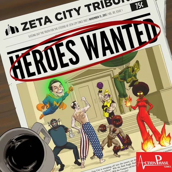 Heroes Wanted (KS) (GL - The Outlet) - Gaming Library